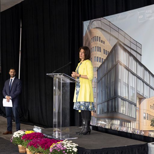 Speech at groundbreaking