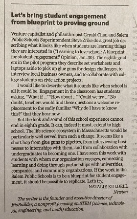 Letter to Globe_Feb 2024